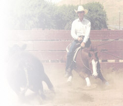 Larry Trocha aboard Rain Badger